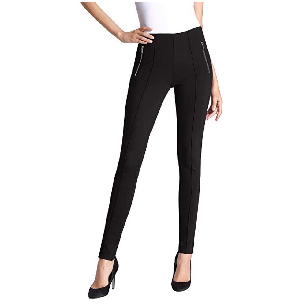 NEW Women’s Slim Fit Pull-on Pants with Zippers